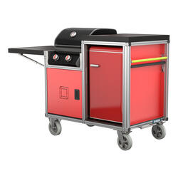 Rollcontainer Grill