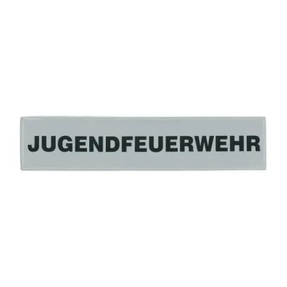 Klettschild 380x80 mm