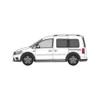 Schonbezüge Volkswagen Caddy 2003-2019