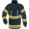 Einsatzjacke X-Pro Dynamic, dunkelblau, Rückenschild FEUERWEHR silber reflektierend