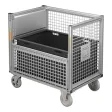 Rollcontainer Gitterbox hoch