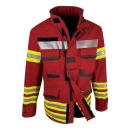 Einsatzjacke VECTOR, rot Matrix