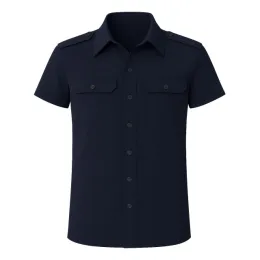Dienstbluse, dunkelblau, 1/2 Arm